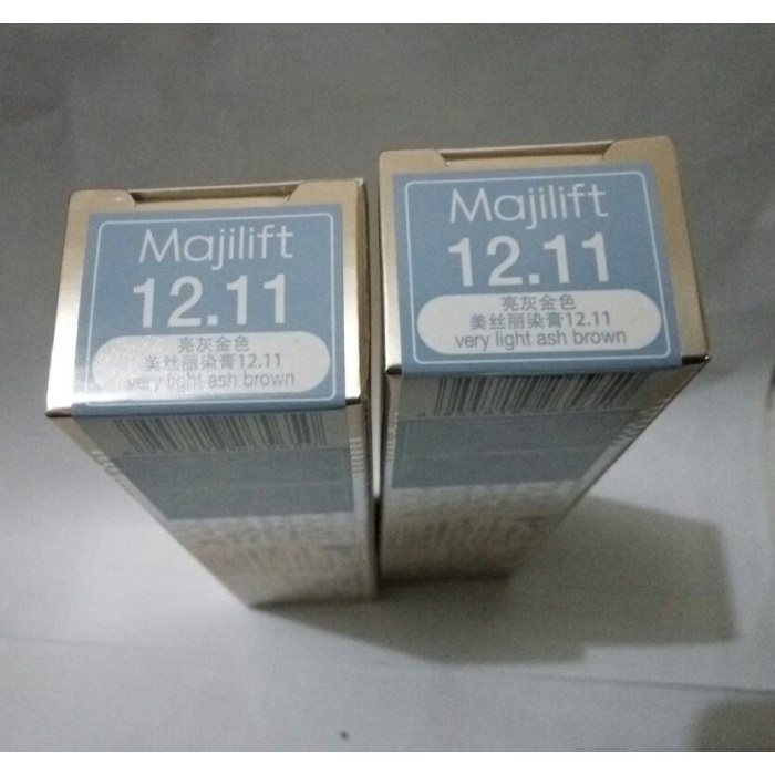 Cat rambut majilif warna grey