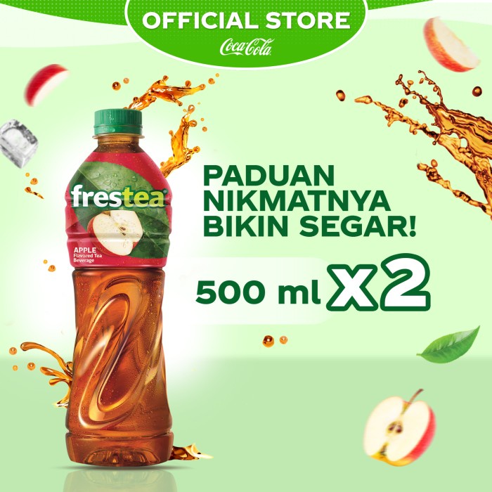 

Frestea Apple - Botol 500mL x 2pcs