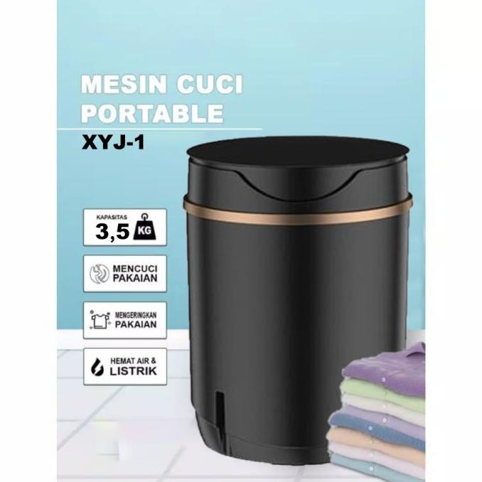 yang dicari] Mesin Cuci Elektrik Pengering Baju Mesin Cuci Mini Portable Praktis