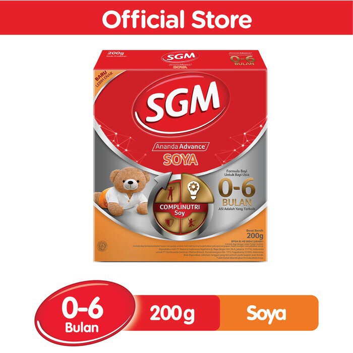 Sgm Soya (0-6) 200gr