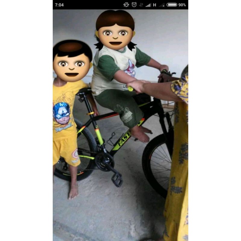 ' boncengan sepeda anak mtb / gunung