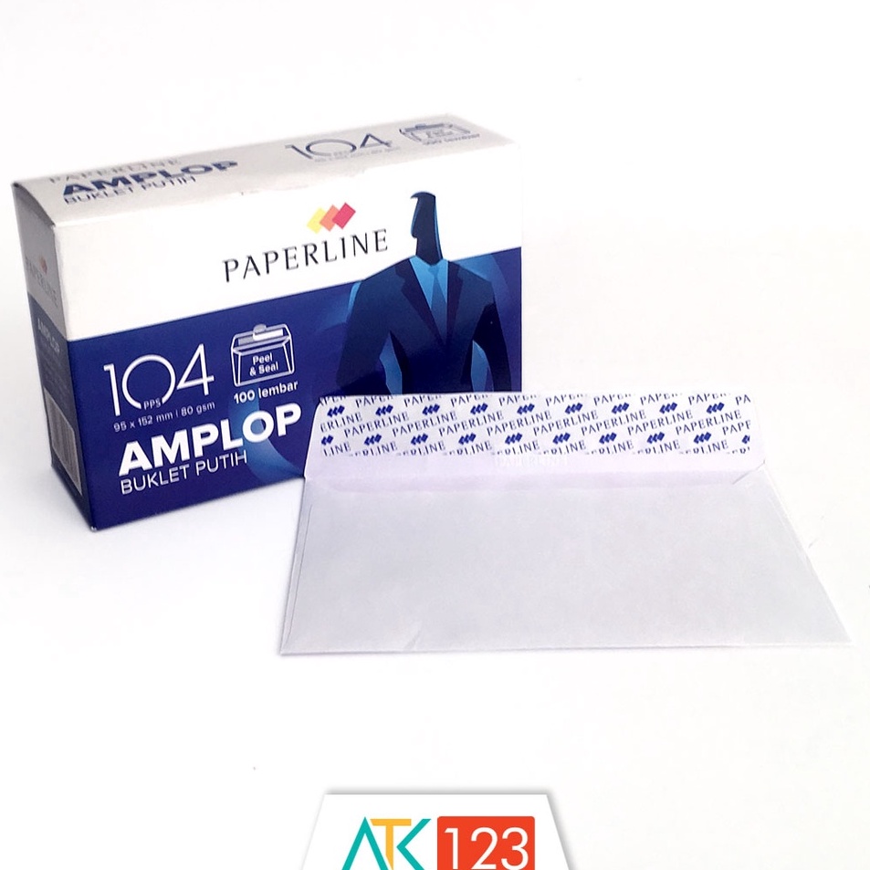 

Larizat0T4f Amplop Putih Paperline 104 PPS Uk. 95 x 152 mm