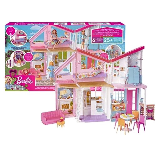 Terlaris Termurah Rumah Barbie Malibu House Playset Original Barbie House