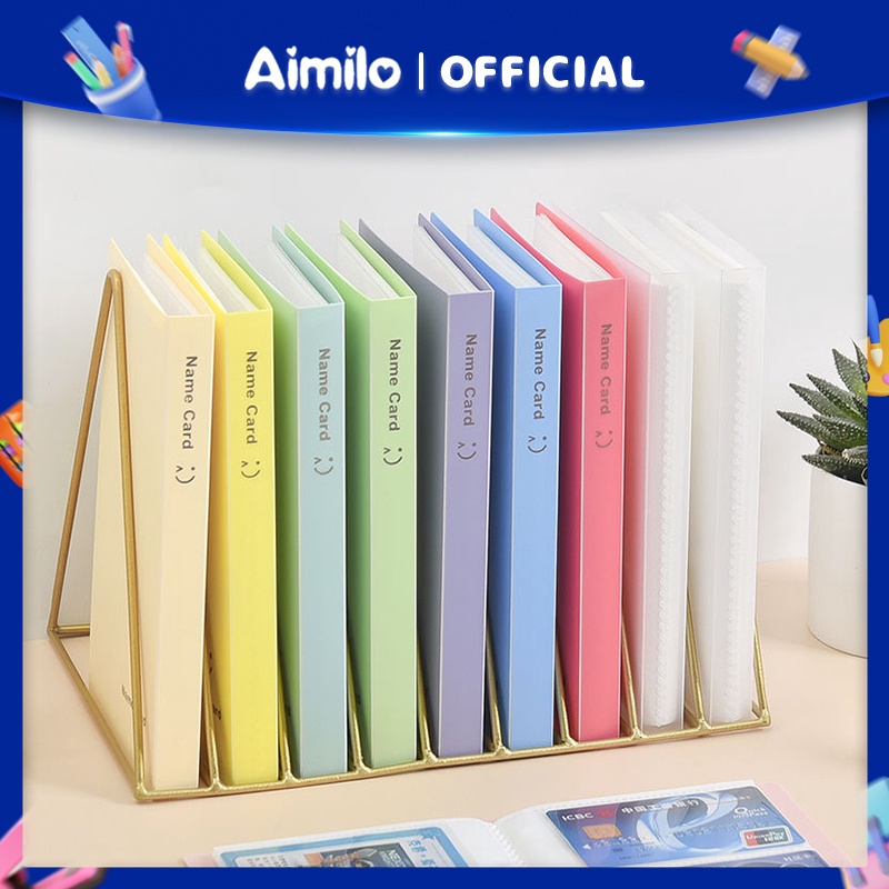 

TBNC3662 [READY] Aimilo Album Foto Polaroid Waterproof 120 Slot Buku Album Tempat Photocard Kpop Collect Book Binder Photocard Holder