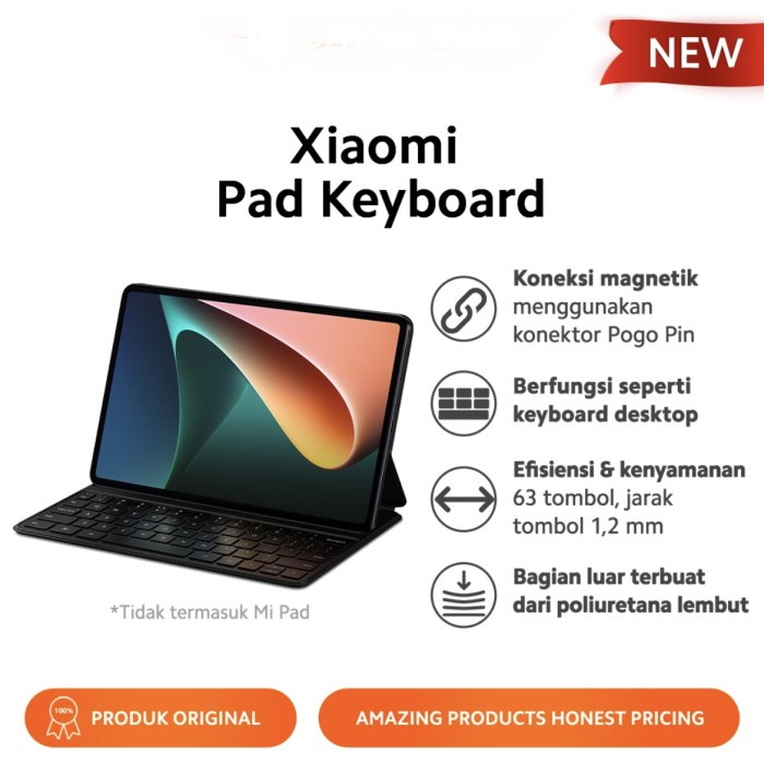 Xiaomi Keyboard Mi Pad 5 - Garansi Resmi