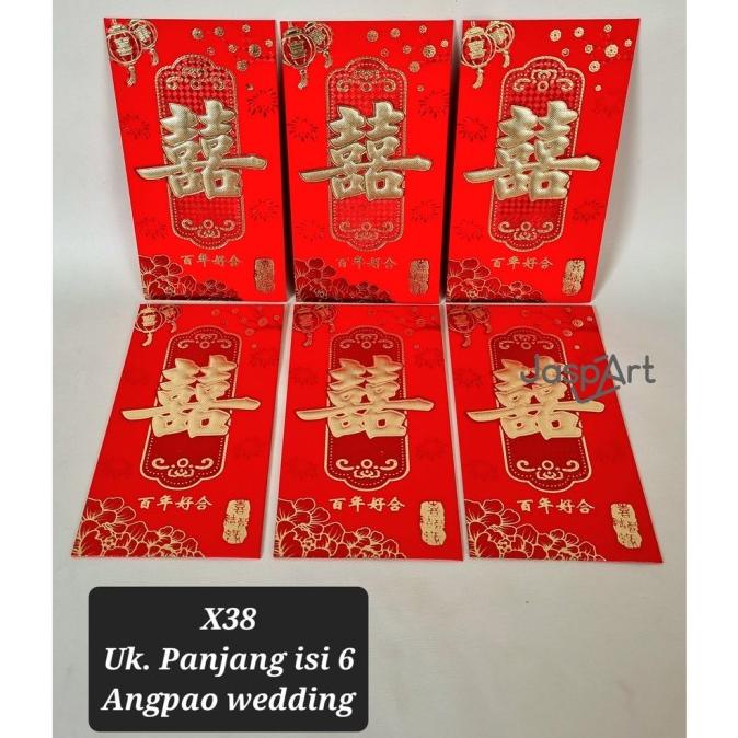 

~@~@~@~@] ANGPAO / AMPLOP WEDDING SANGJIT PERNIKAHAN ANGPAO SUSU TEBAL x38