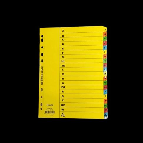 

:0:0:0] Divider bantex A4 6043 abjad A-Z