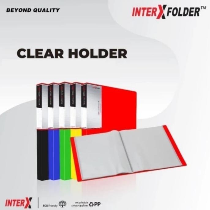 

\\\\\] Clear Holder/ Document Keeper InterX Folio Isi 20