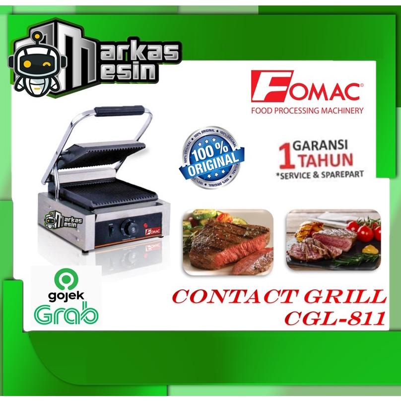 TER-UPDATE MESIN PEMANGGANG STEAK LISTRIK / CONTACT GRILL FOMAC CGL-811 #ORIGINAL