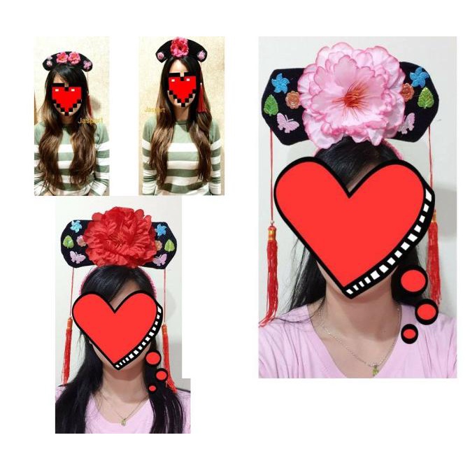 %$%$%$%$] Bando Imlek / Bando Putri Huanzhu / Bando Bunga Anak dan Dewasa