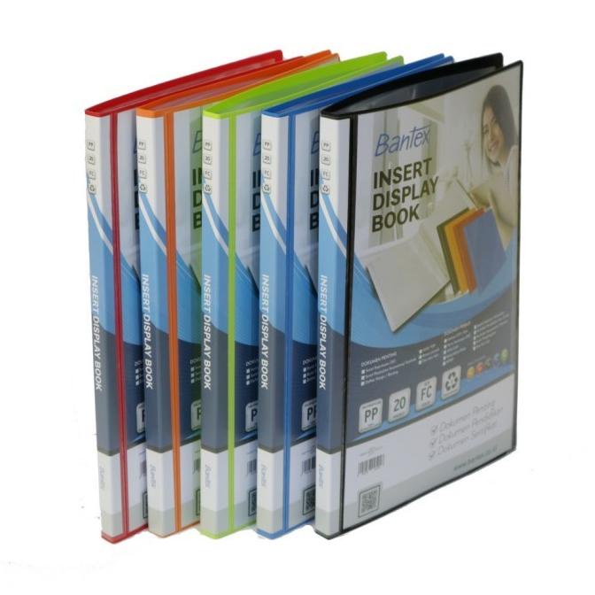 

+%+%+%] Bantex Insert Display Book PP Folio 10 pockets #3180I