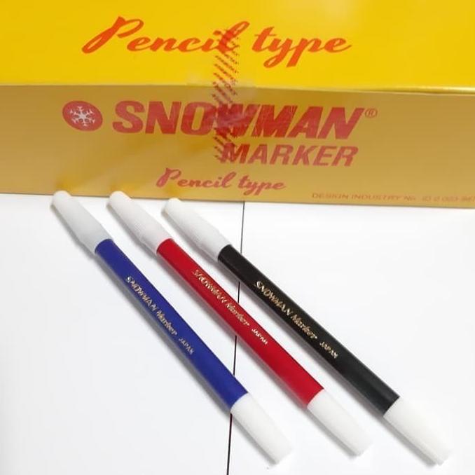 

Ready...Ready...Ready...] SPIDOL SNOWMAN - SNOWMAN MARKER - PENCIL TYPE kecil