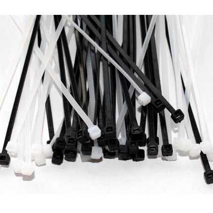 

&<&<&<&] Kabel Ties 200 x 3,2mm / Kabel Tis 20cm Hitam KSS 100Pcs/Pack