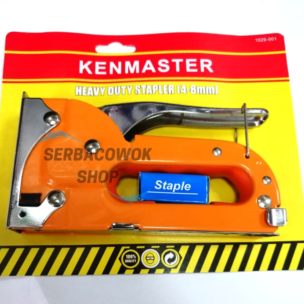 

Gun Taer Stapler Mesin Staples Jok Stapler 4-8Mm Kenmaster
