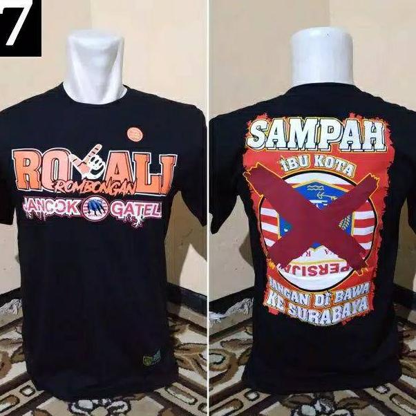 Grosir Kaos Tshirt Rasis Arema Persija Jancok