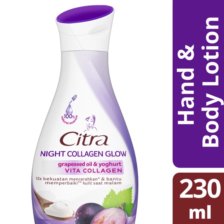 SXGV9914  Citra Night Collagen Glow Hand & Body Lotion 210ml