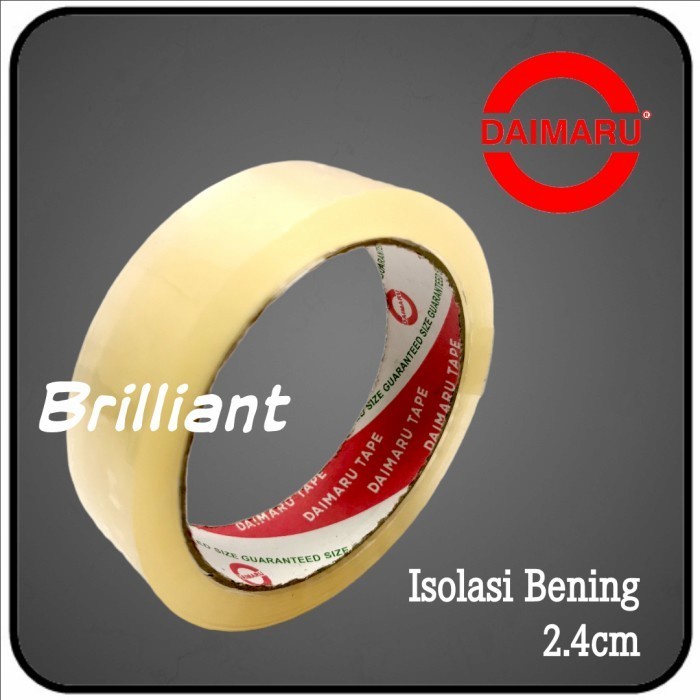 

<Freeongkir> Isolasi Bening - 2.4Cm / 24Mm Promo