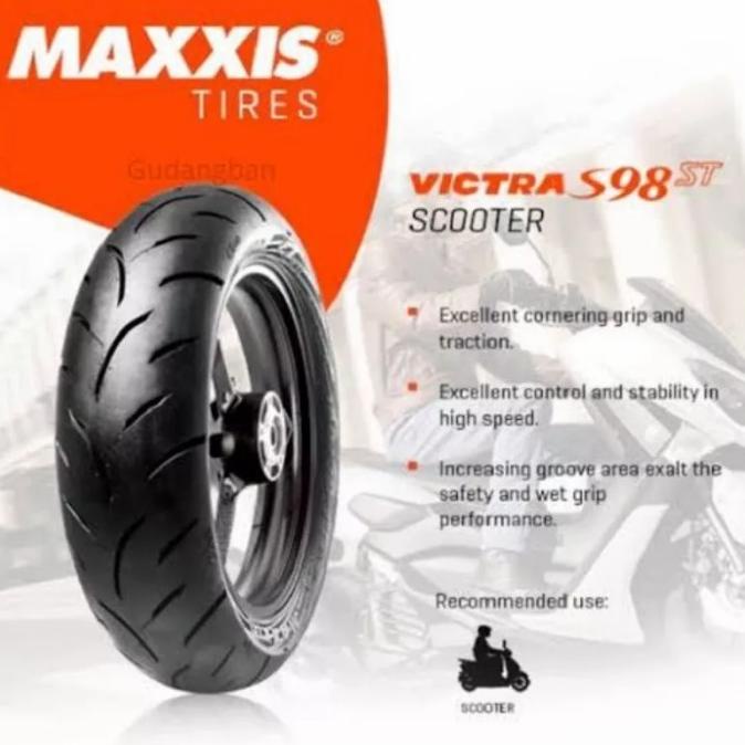 Ready oke] BAN Maxxis Victra 120/70-12 maxis motor Vespa KSR Kymco Piaggio scoopy