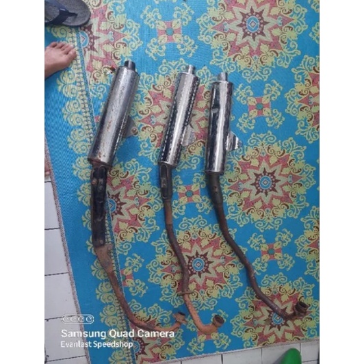 knalpot standar original honda sonic 125 old lama copotan garansi sparepart