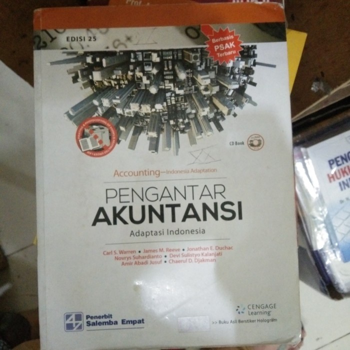 MUST HAVE ORI PENGANTAR AKUNTANSI EDISI 25 WARREN REEVE DUCHAC8 TERLARIS
