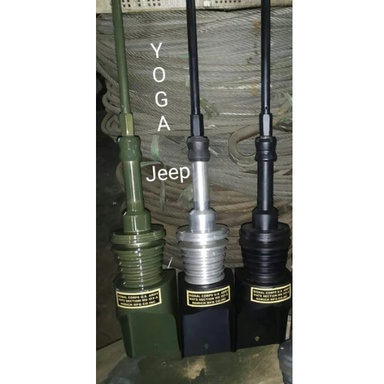 antena mobil jeep willys variasi hitam/hijau army garansi sparepart