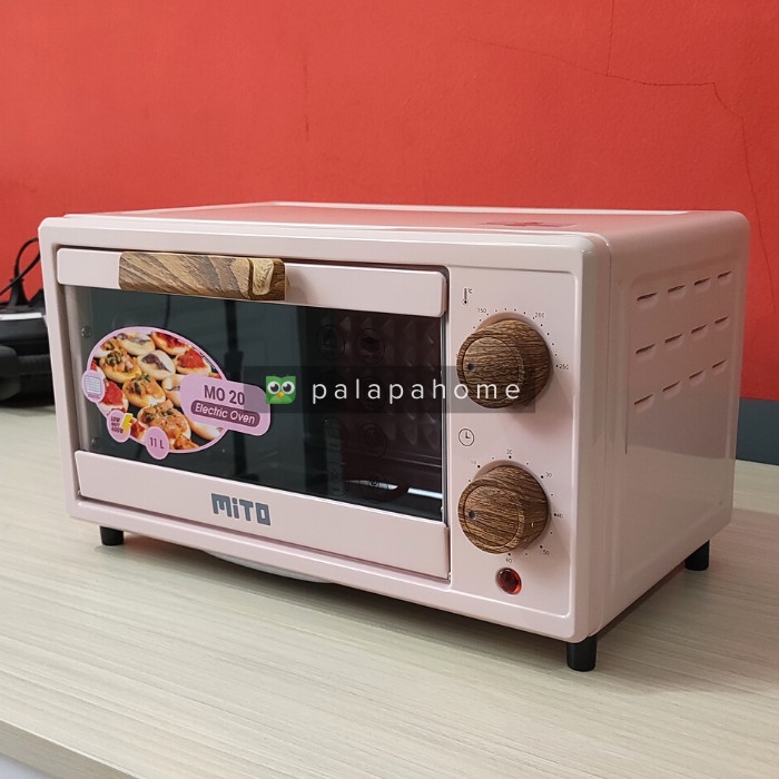 Mito Oven Mini Mo20 Mo 20 Kapasitas Kecil 11 Liter Garansi Resmi Ori