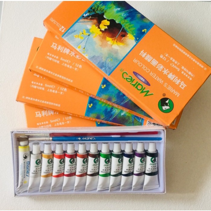 

Cat Air Water Colour Maries 5ml isi 12pcs Kualitas Bagus Harga Murah