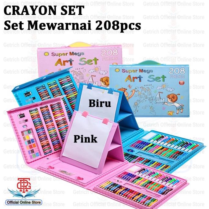 

Sale Now Crayon Set Anak Sekolah Koper Premium Pensil Spidol Warna Lukis Gambar Original