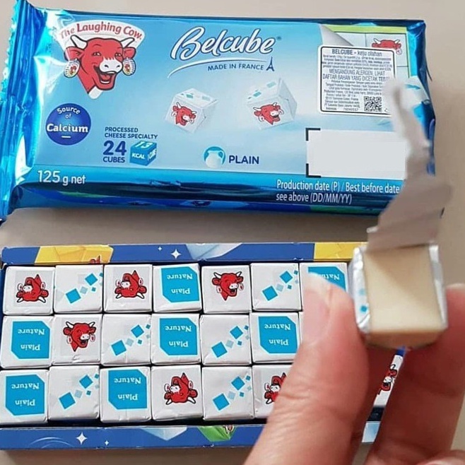 

DDFQ3627 Belcube Belcubes The Laughing Cow - Keju Kotak mpasi isi 24 pcs
