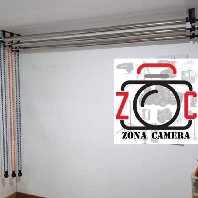 BARU  Expander 4 Set Komplit Dengan Bar Background Pipa Kit Set Stand kaki