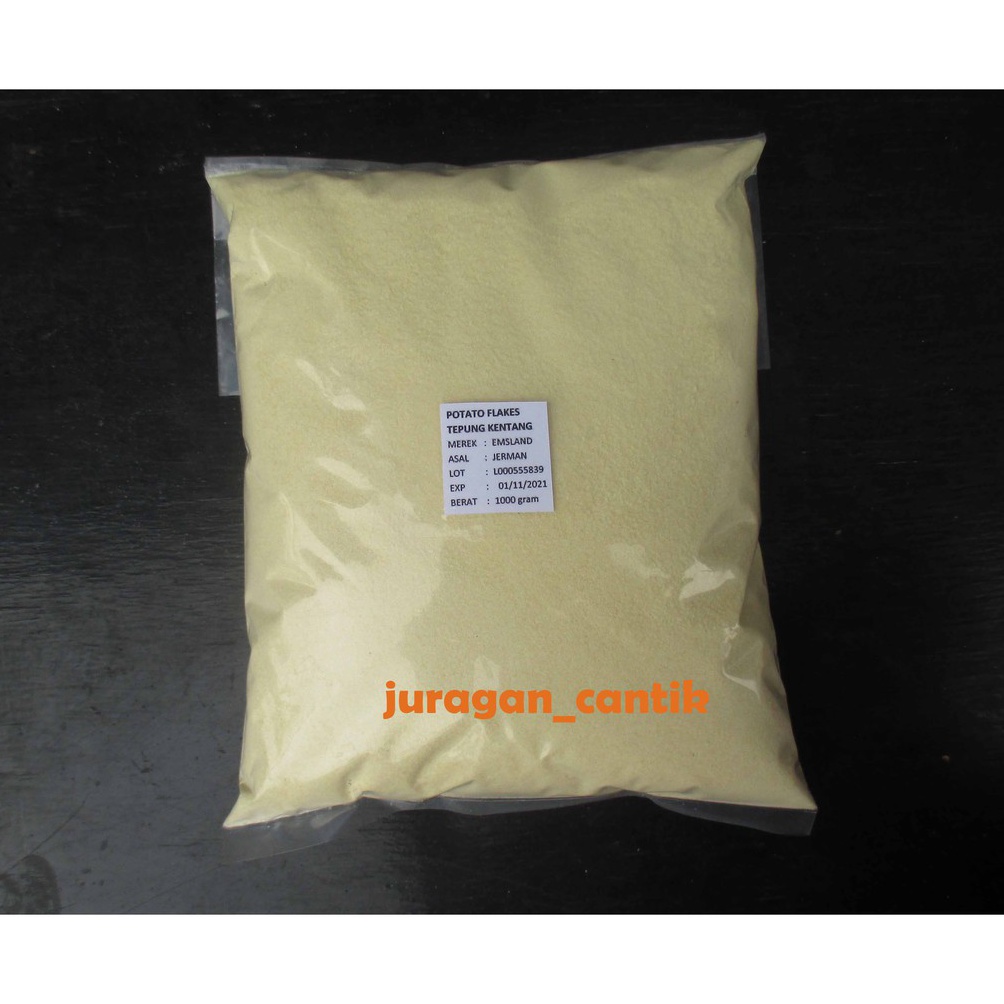 

Star 5.5 Tepung Kentang Flakes Emsland Halal Dari Jerman 1000 gram