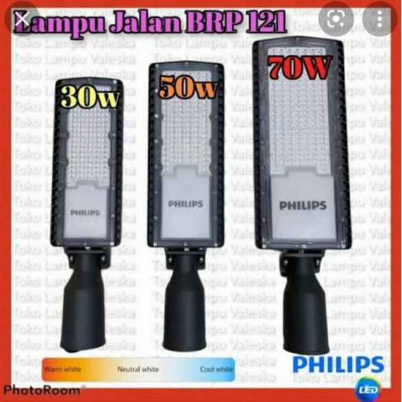 Philips lampu jalan led BRP052 40 watt 40w led pju philips 40 watt Philips