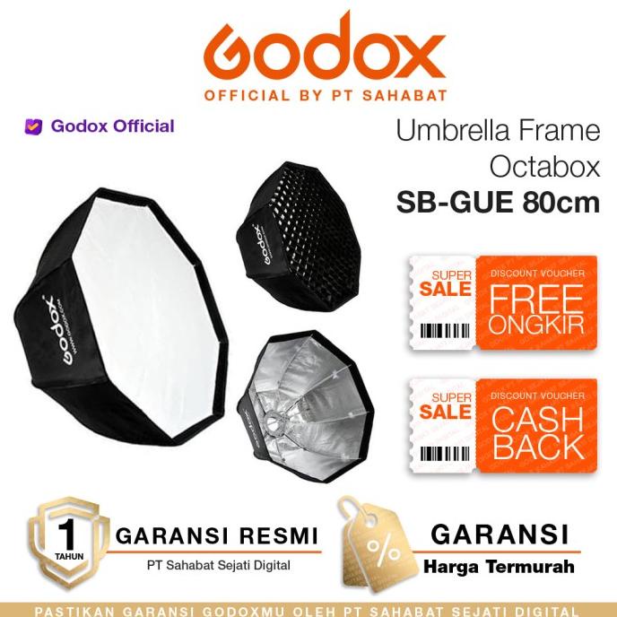 BARU  Godox Softbox octa SB-GUE 80cm / Godox Octa 80cm / Godox Softbox