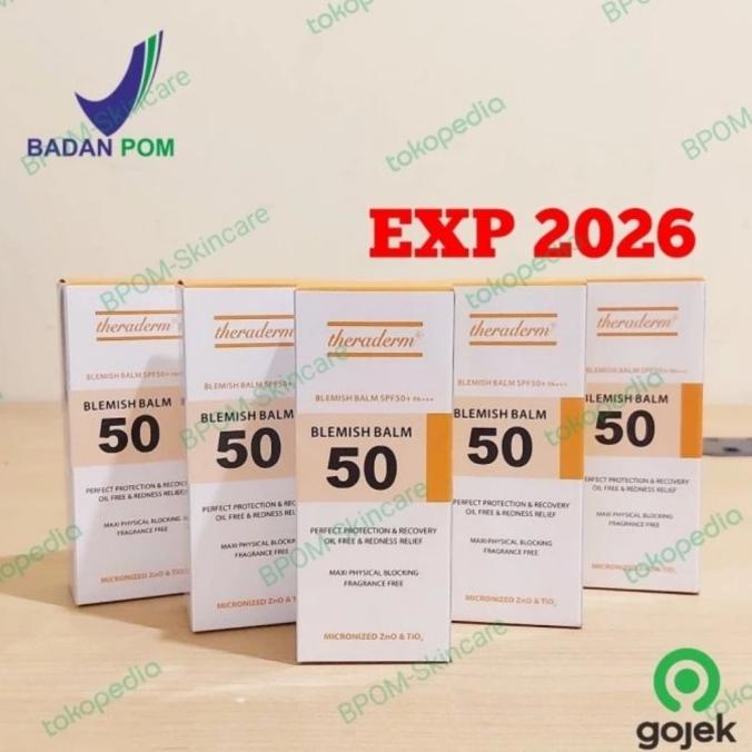Theraderm Blemish Balm Cream SPF50 40gr BB KRIM TERBAIK Made in Korea