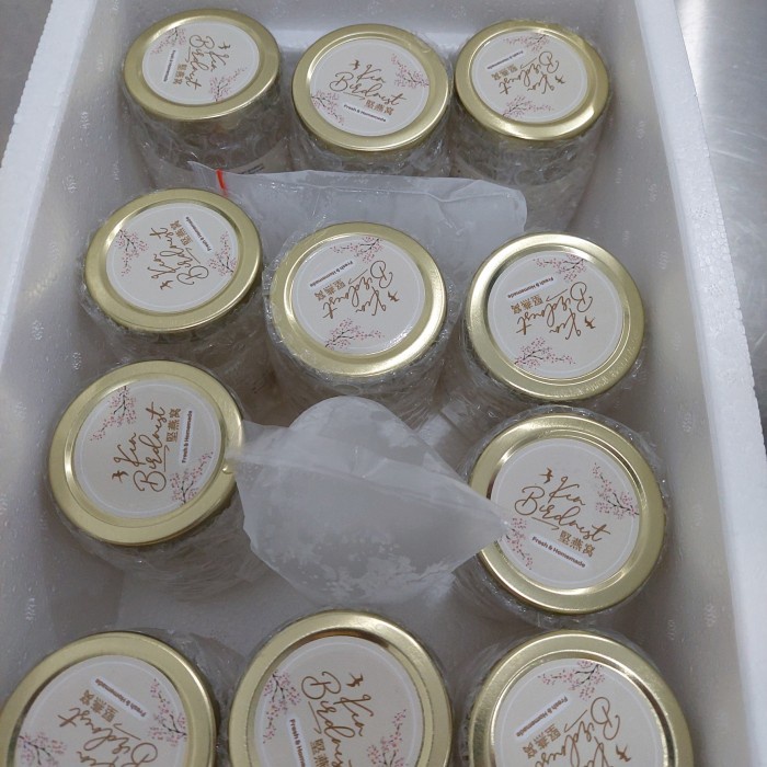 

[BPOM]Paket sarang burung walet beli 10jar free 1 @250ml