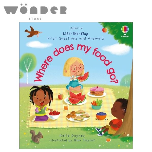 Usborne - Lift-The-Flap First Questions And Answers: Where Does My Food Go?