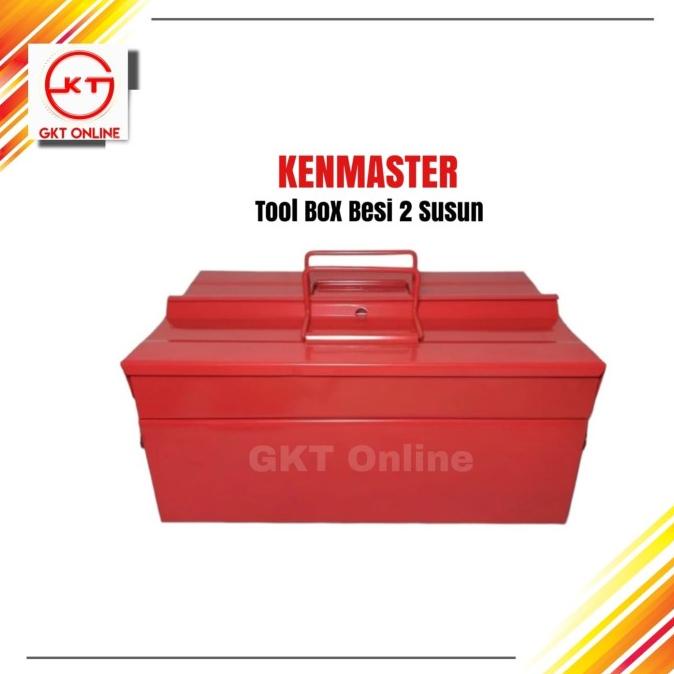 Tool Box Besi 2 Susun Kenmaster