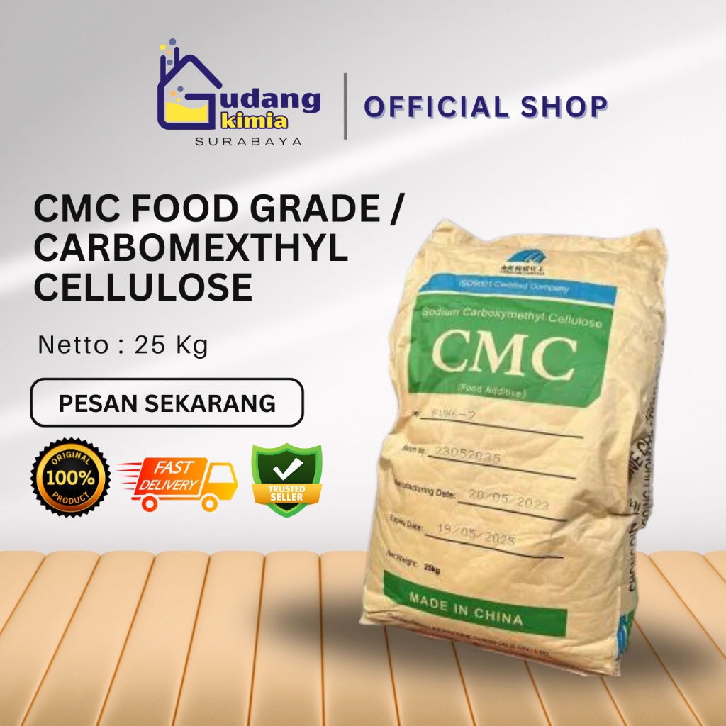 CMC / Carboxmethil Cellulose / Food Grade 25 Kg