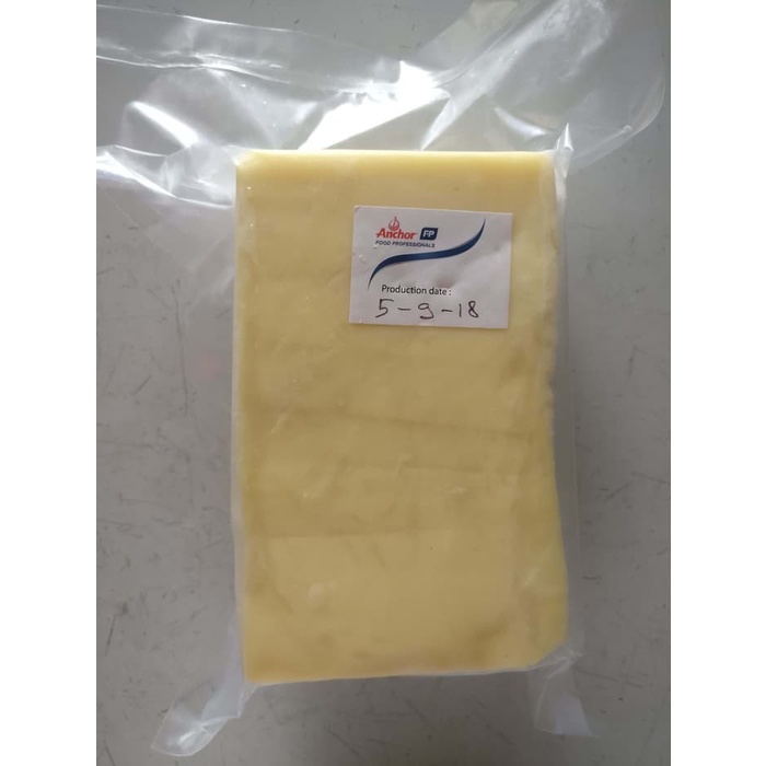 

Keju Mozarella / Mozzarella Cheese Anchor 1 Kg New Zealand