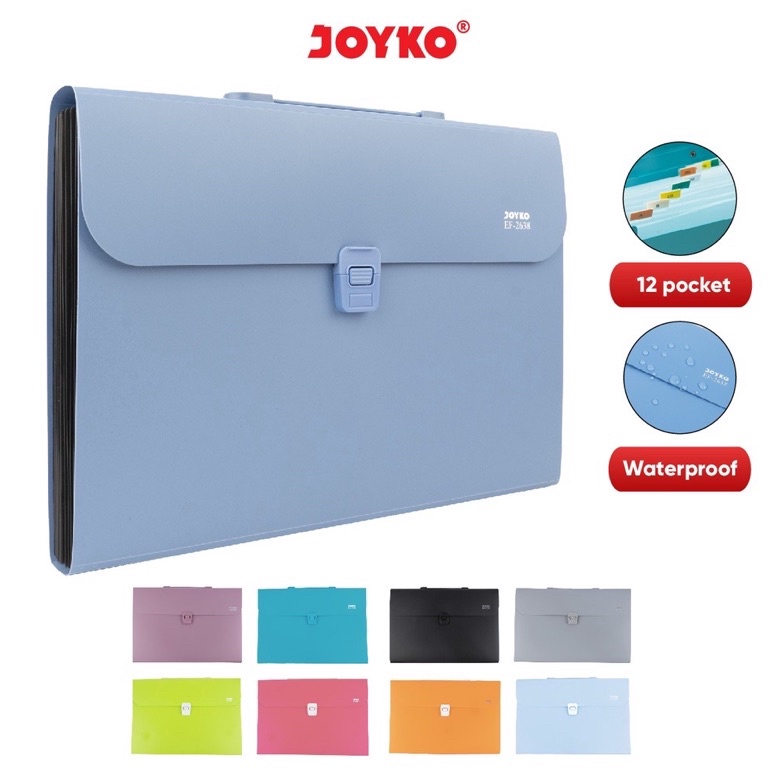 

Belanja Murmer Expanding File Map Harmonika Joyko EF-2638 Folio 13 Pocket