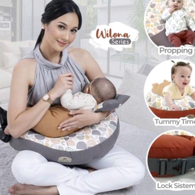 Bantal menyusui Wilona Moms Baby