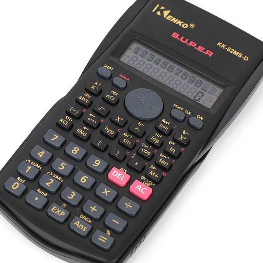 

XVQC2567 READY STOK Kalkulator Sekolah Scientific KENKO 82MS 10 Digit - Calculator Ilmiah Ujian Sin Cos Tan
