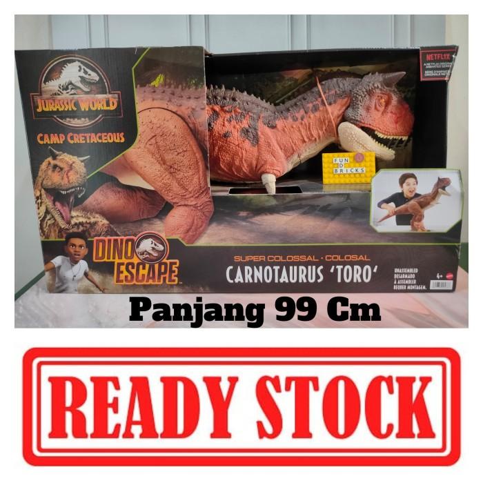[[[ PROMO ]]] Jurassic World Camp Cretaceous Super Colossal Carnotaurus Toro