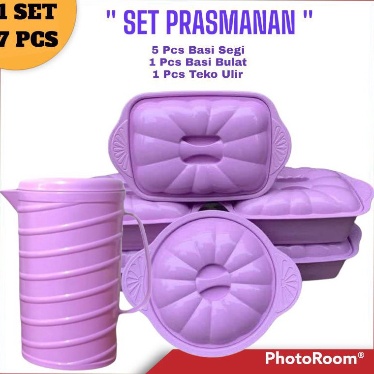 Paling Diminati.. prasmanan set 6 pcs free1teko plastik