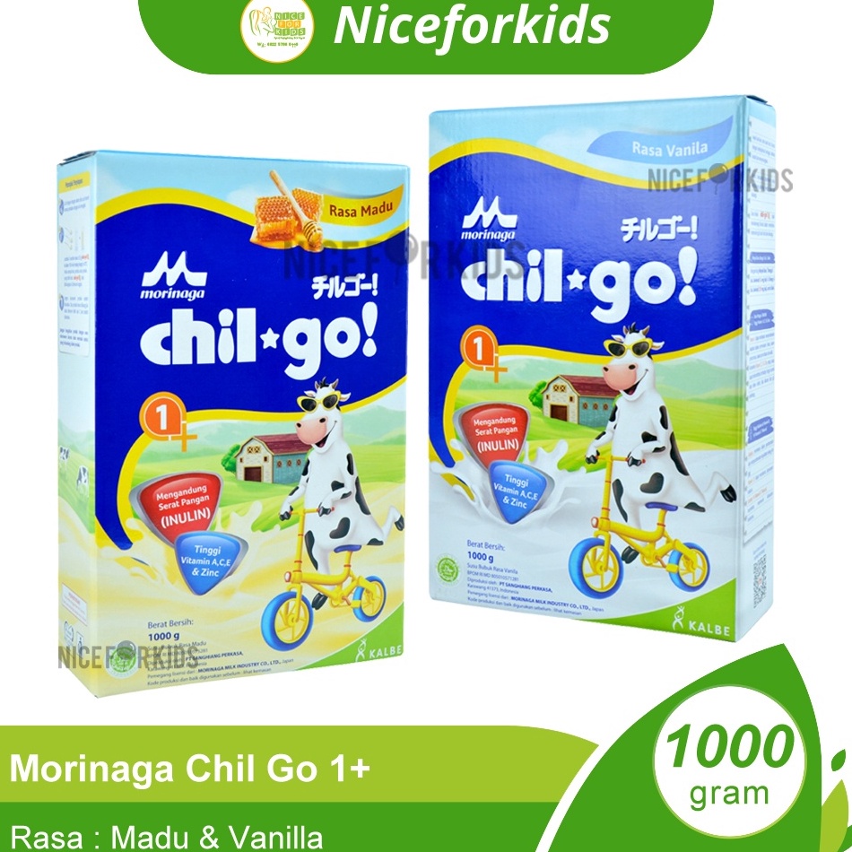 

TFHH1534 Susu Morinaga Chil Go Powder 1+ dan 3+ 1000 Gram Susu Bubuk Formula Pertumbuhan Anak Bayi Chilgo