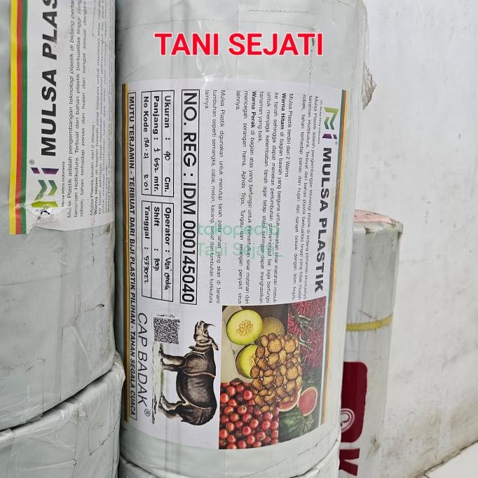 ] plastik mulsa cap badak 16 kg lebar 60 cm