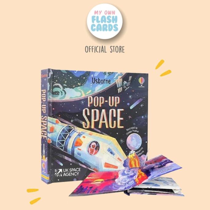 

NEW SALE !!! Usborne Space Pop Up Imported Education Book - Buku Impor Edukasi Anak TERLARIS