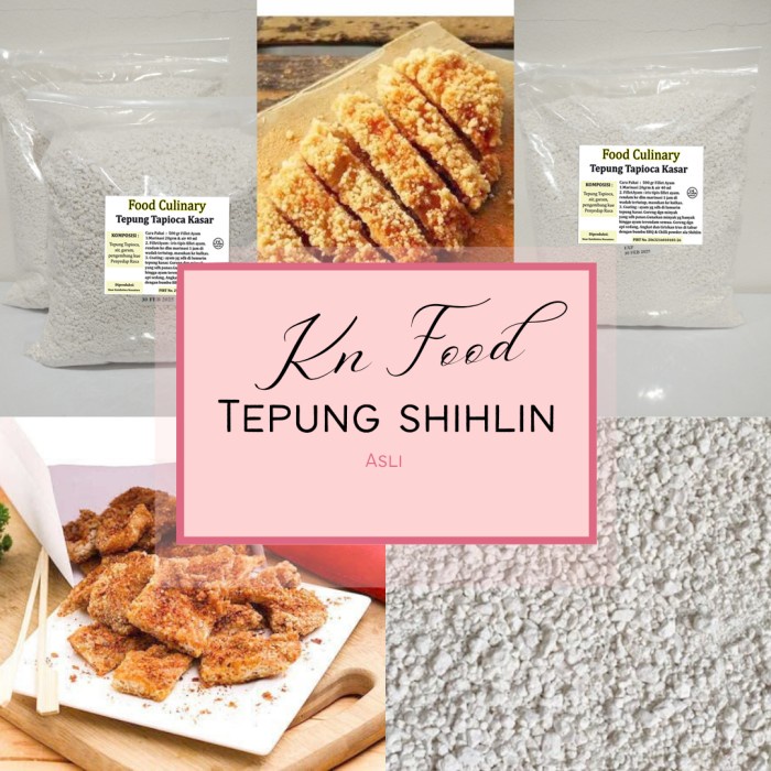 

Terlaris Satu Dus 10 Kg Tepung Crispy / Tepung Tapioca Shihlin Kasar 10Kg