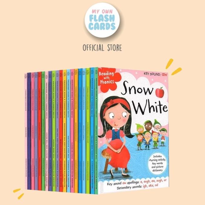 

NEW SALE !!! Usborne Reading with Phonics Fairy Tale Collection Imported Book Kids TERLARIS