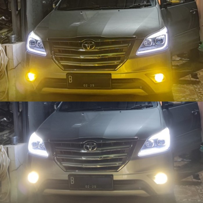 Foglamp Led 3 Color Honda Accord Br-V Brv Brio City H8 H11 Kode Ma333